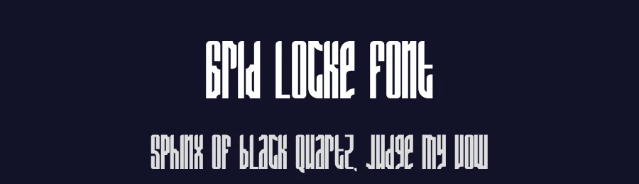 Grid Locke Font by PutraCetol Studio — Script Handwritten Font — thumbnail 2