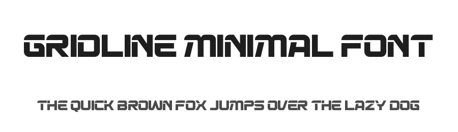 Gridline Minimal Font by timelesstype.co — Display Font