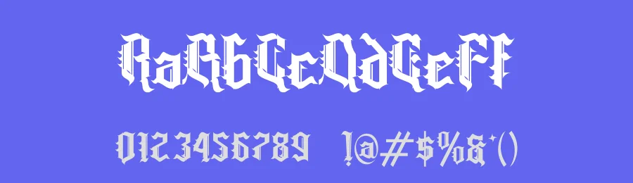 Griffends Font by Dhabee — Blackletter Font — thumbnail 3