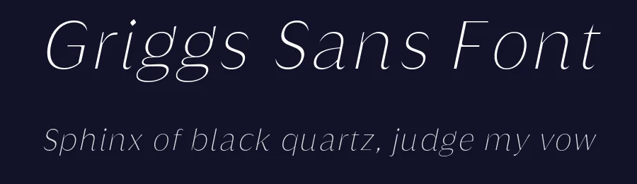 Griggs Sans Font by 99designs — Display Font — thumbnail 2
