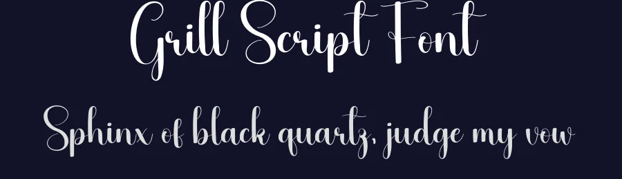 Grill Script Font by andikastudio — Script Handwritten Font — thumbnail 2