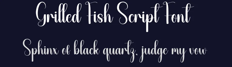 Grilled Fish Script Font by andikastudio — Script Handwritten Font — thumbnail 2
