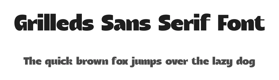 Grilleds Sans Serif Font by timelesstype.co — Sans Serif Font