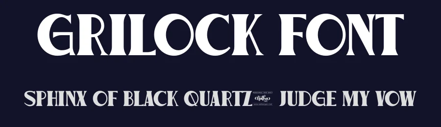 Grilock Font by Din Studio — Display Font — thumbnail 2