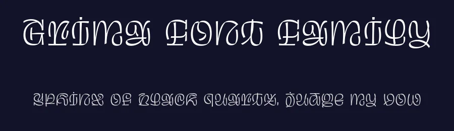 Grima Font Family by Todor Georgiev — Display Font — thumbnail 2