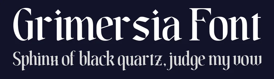 Grimersia Font by Artisan Themes — Display Font — thumbnail 2