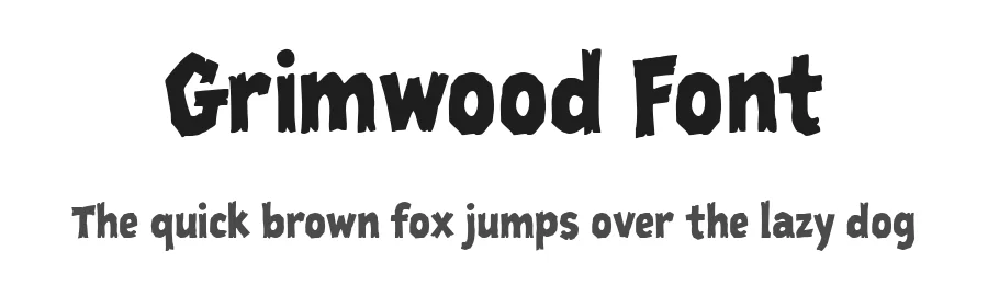 Grimwood Font by Eko Kurniawan — Display Font