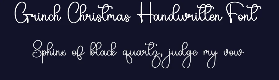 Grinch Christmas Handwritten Font by inermediaSTUDIO — Script Handwritten Font — thumbnail 2