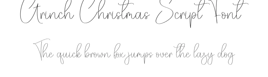 Grinch Christmas Script Font by andikastudio — Script Handwritten Font