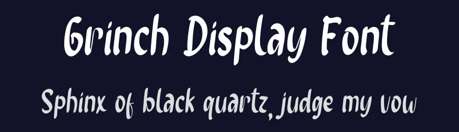 Grinch Display Font by inermediaSTUDIO — Script Handwritten Font — thumbnail 2
