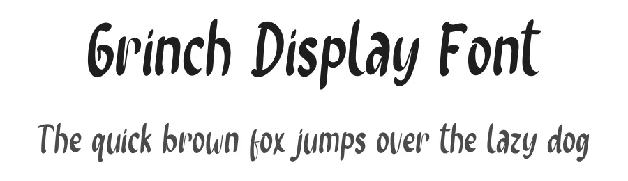 Grinch Display Font by inermediaSTUDIO — Script Handwritten Font