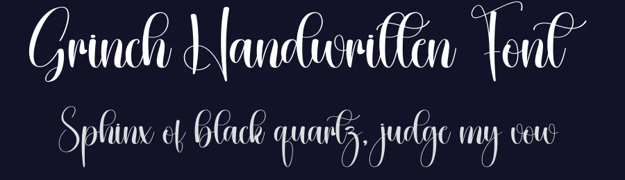 Grinch Handwritten Font by creativeletter — Script Handwritten Font — thumbnail 2