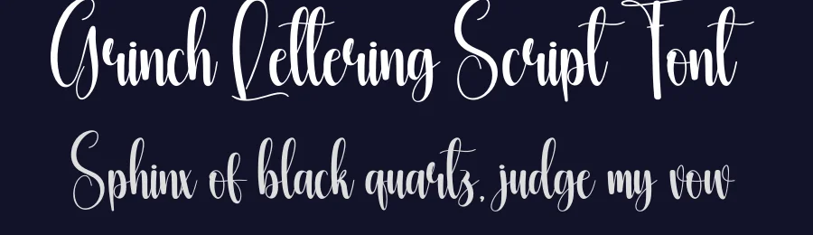 Grinch Lettering Script Font by creativeletter — Script Handwritten Font — thumbnail 2