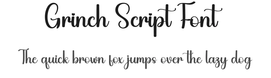Grinch Script Font by andikastudio — Script Handwritten Font