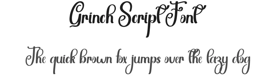 Grinch Script Font by andikastudio — Script Handwritten Font
