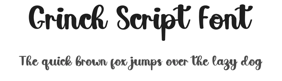 Grinch Script Font by inermediaSTUDIO — Script Handwritten Font