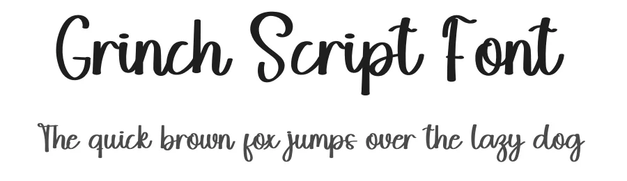 Grinch Script Font by inermediaSTUDIO — Script Handwritten Font