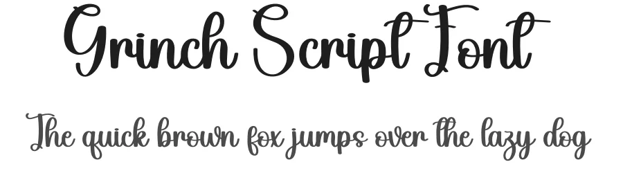 Grinch Script Font by creativeletter — Script Handwritten Font
