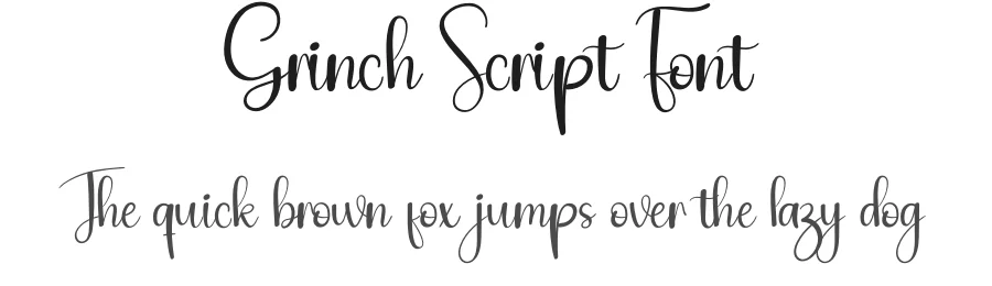 Grinch Script Font by andikastudio — Script Handwritten Font