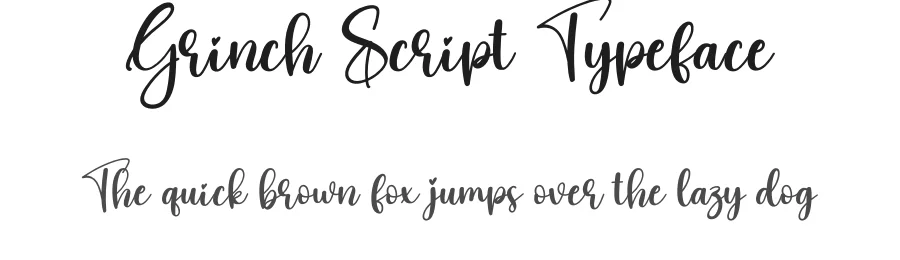 Grinch Script Typeface by creativeletter — Script Handwritten Font