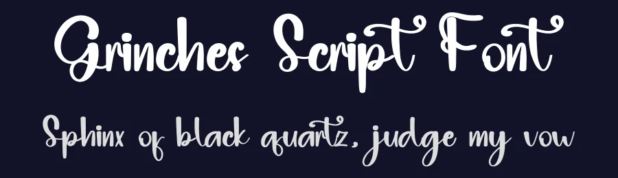 Grinches Script Font by inermediaSTUDIO — Script Handwritten Font — thumbnail 2