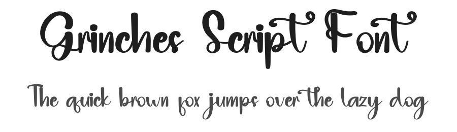 Grinches Script Font by inermediaSTUDIO — Script Handwritten Font