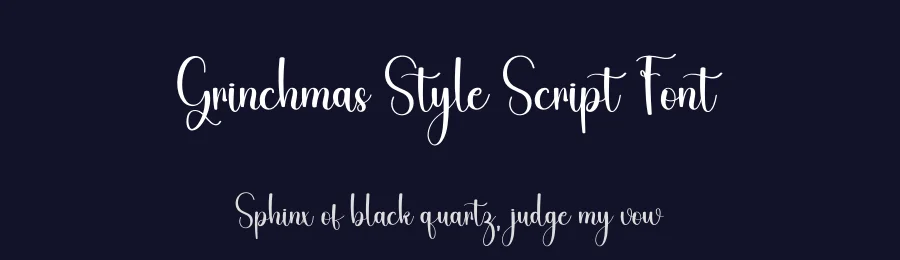 Grinchmas Style Script Font by freshtypeink — Script Handwritten Font — thumbnail 2