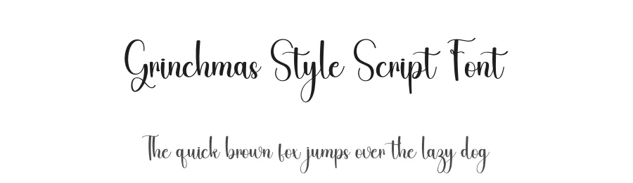 Grinchmas Style Script Font by freshtypeink — Script Handwritten Font