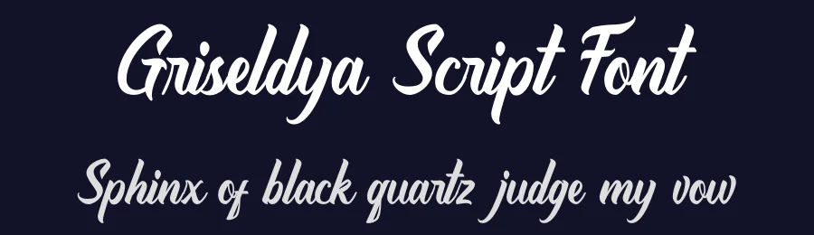 Griseldya Script Font by shanayastudio — Script Handwritten Font — thumbnail 2