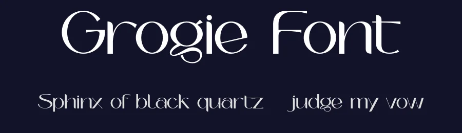 Grogie Font by Koplexsstudio — Decorative Font — thumbnail 2