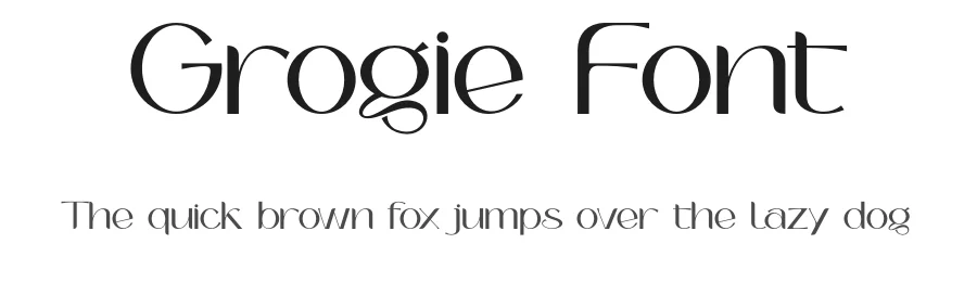 Grogie Font by Koplexsstudio — Decorative Font