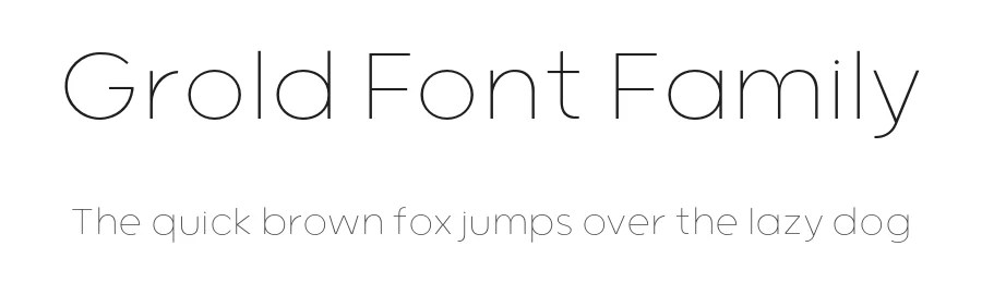 Grold Font Family by Typesketchbook Foundry — Sans Serif Font