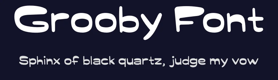 Grooby Font by fontsider — Display Font — thumbnail 2