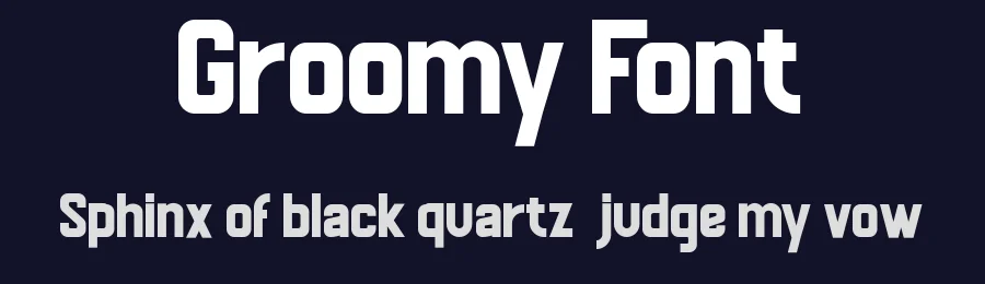 Groomy Font by Fontliner — Display Font — thumbnail 2