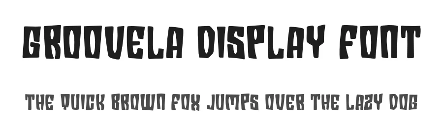 Groovela Display Font by ahweproject — Display Font