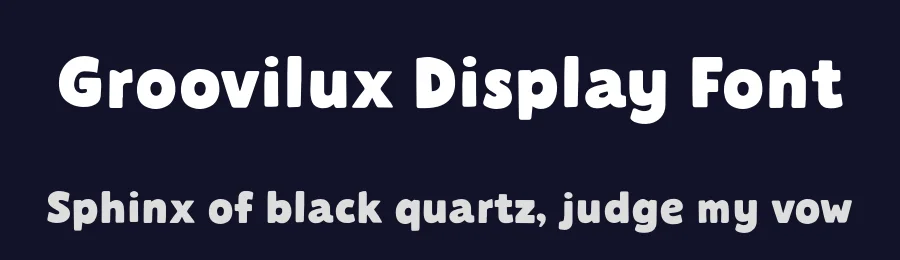 Groovilux Display Font by Indotype — Display Font — thumbnail 2
