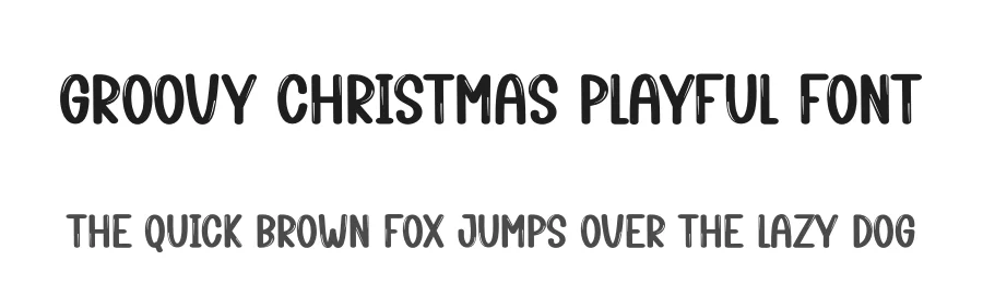 Groovy Christmas Playful Font by creativeletter — Display Font