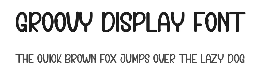 Groovy Display Font by inermediaSTUDIO — Display Font