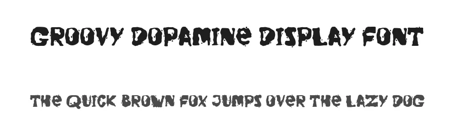 Groovy Dopamine Display Font by Groovy Font — Display Font