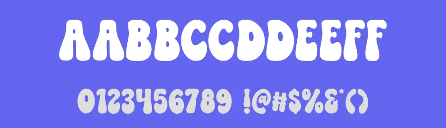 Groovy Glowing Font by Siapgraph — Display Font — thumbnail 3