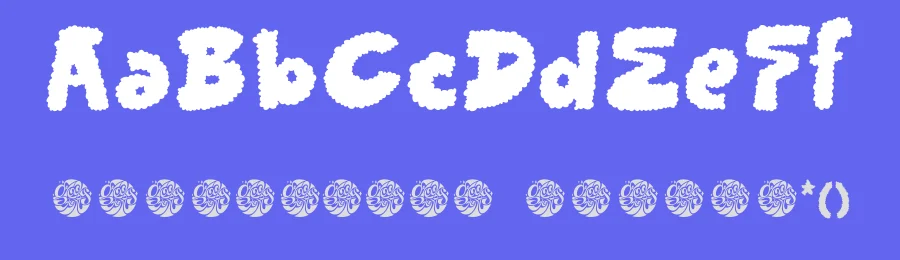 Groovy Kloud Font by Groovy Font — Display Font — thumbnail 3