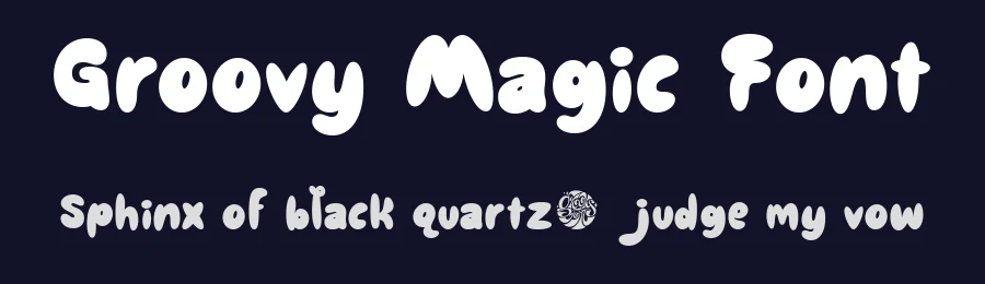 Groovy Magic Font by Groovy Font — Display Font — thumbnail 2