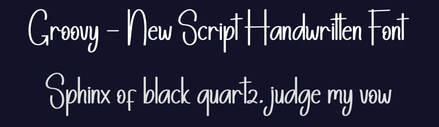 Groovy – New Script Handwritten Font by andikastudio — Display Font — thumbnail 2
