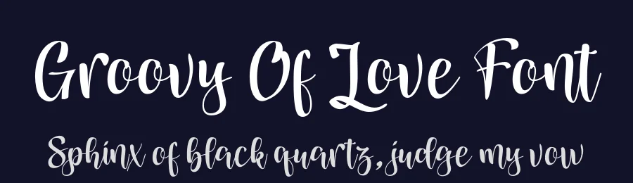Groovy Of Love Font by Black Studio — Script Handwritten Font — thumbnail 2