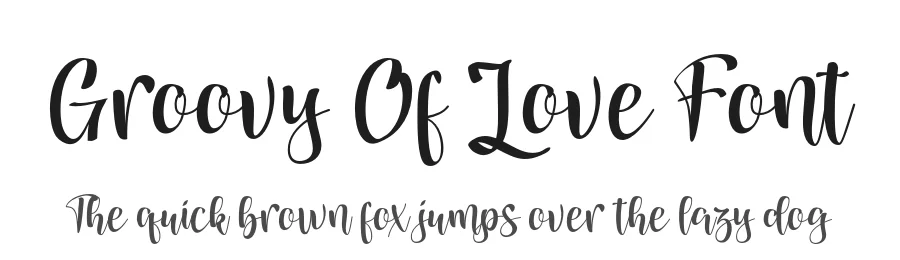 Groovy Of Love Font by Black Studio — Script Handwritten Font