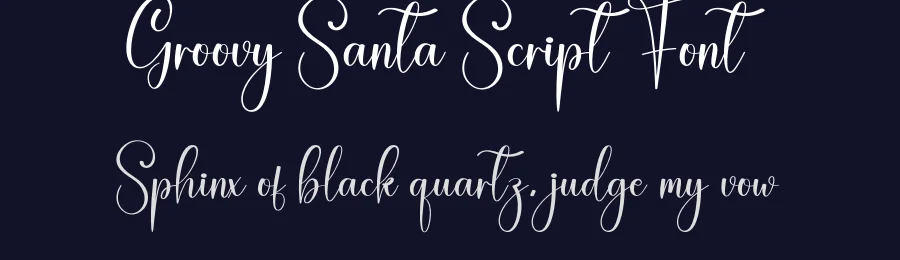 Groovy Santa Script Font by creativeletter — Script Handwritten Font — thumbnail 2
