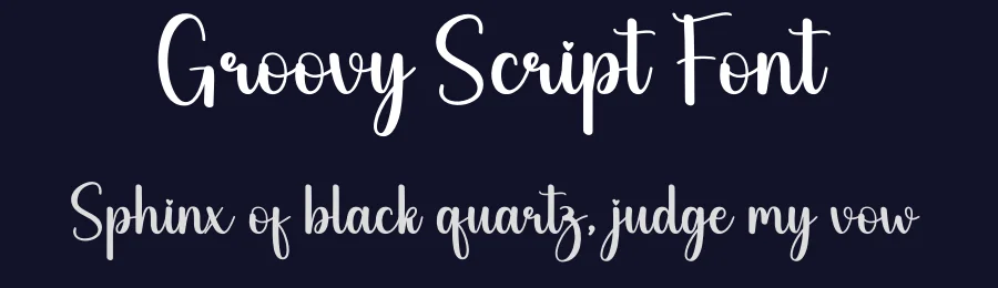Groovy Script Font by andikastudio — Script Handwritten Font — thumbnail 2