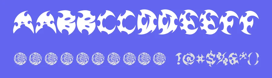 Groovy Tribal Display Font by Groovy Font — Display Font — thumbnail 3