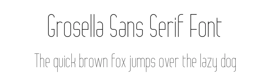 Grosella Sans Serif Font by Hadenartworkยฎ โ Sans Serif Font