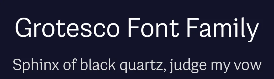 Grotesco Font Family by Latinotype — Sans Serif Font — thumbnail 2